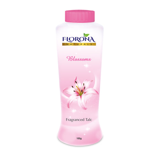 Florona Naturals Talc Blossoms 100Gm