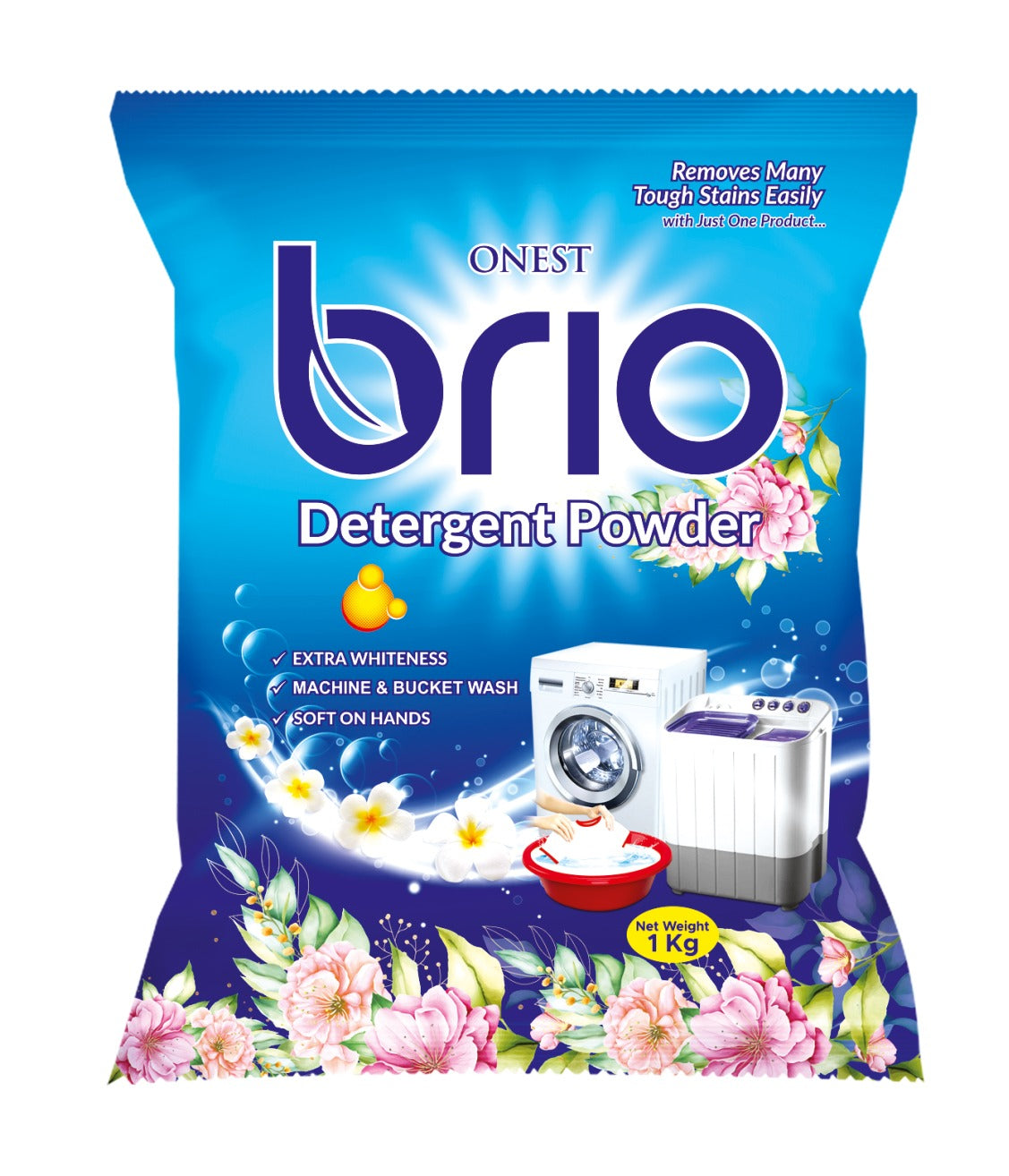 Brio Detergent Powder 1Kg
