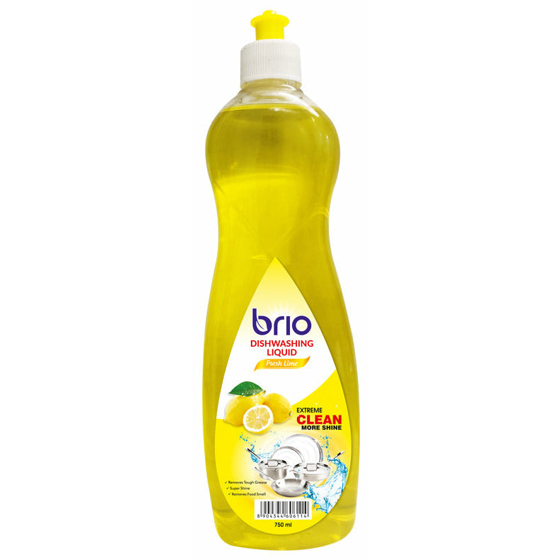 Dishwashing Liquid with active cleaning formula.