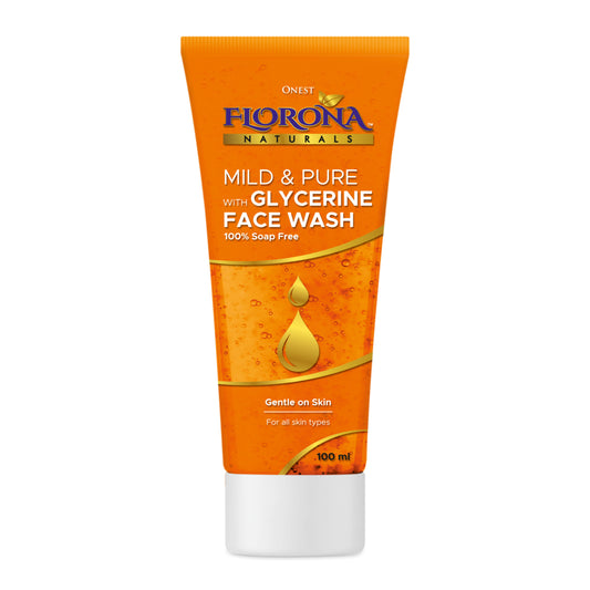 Florona Naturals Mild & Pure Glycerin Face Wash 100ml