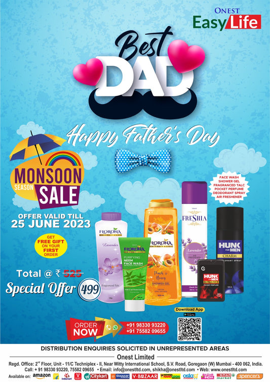Father's Day Special Monsoon Season Sale
