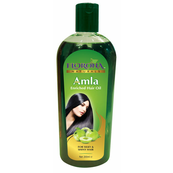 Florona Naturals Enriched Hair Oil promotes hair growth.