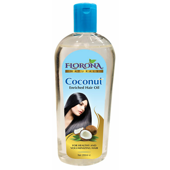 Florona Naturals Coconut Enriched hair oil 200ml – Onest EasyLife Shop