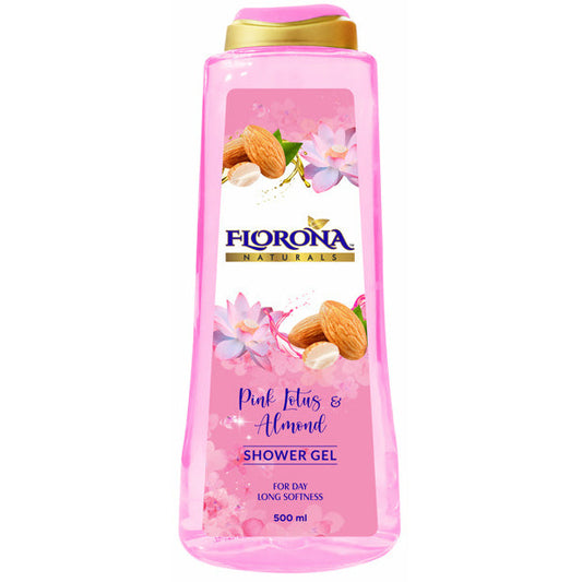 Florona Naturals Pink Lotus & Almond Shower Gel 500ml
