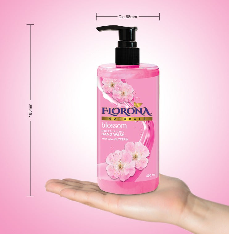Florona Naturals Blossom Moisturizing Hand Wash with Extra Glycerin 500ml